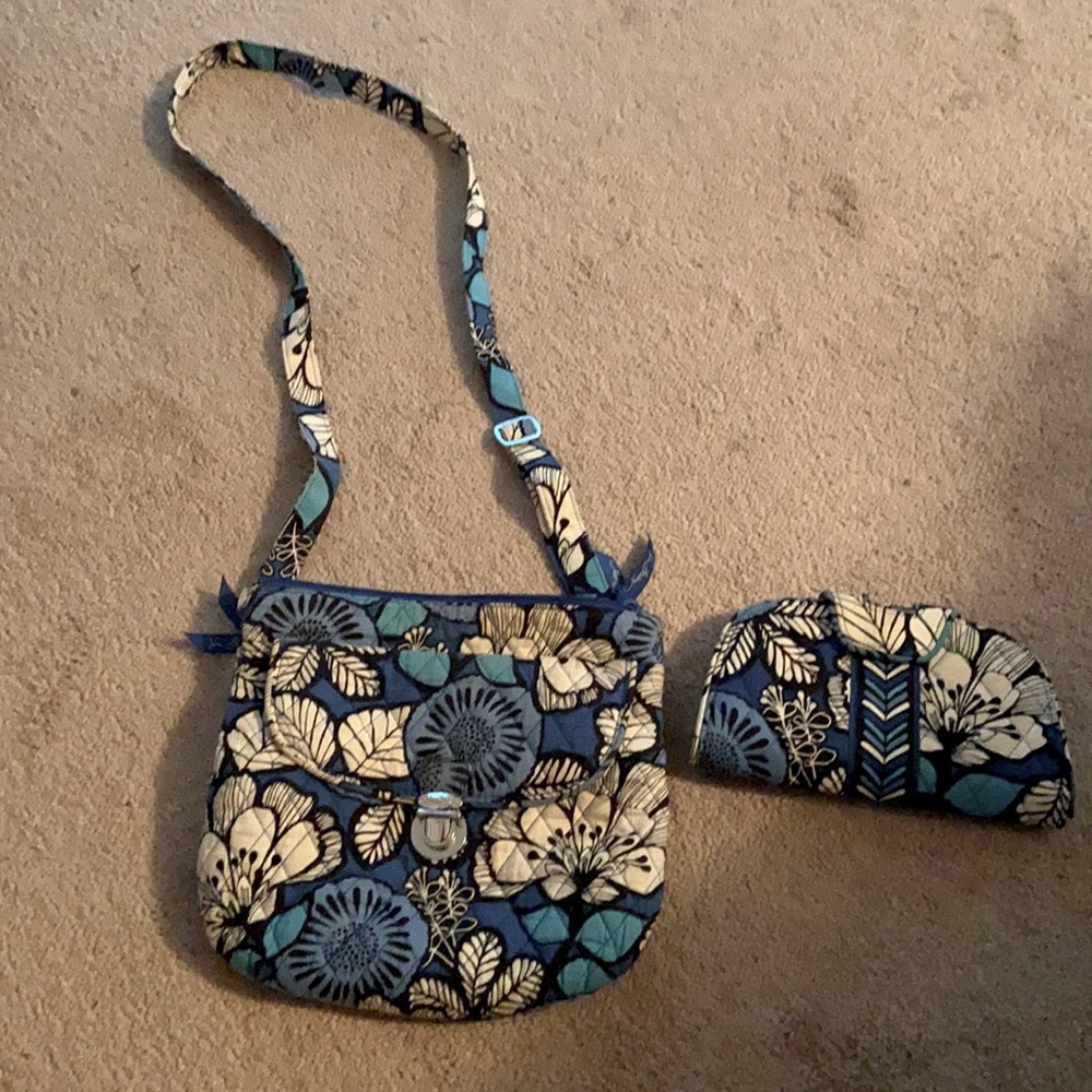 Vera Bradley purse and matching wallet